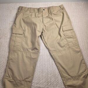 5.11 Tactical Series 74003 Mens Cargo Pants Khaki Tan 3XL Long 48x34 Ripstop